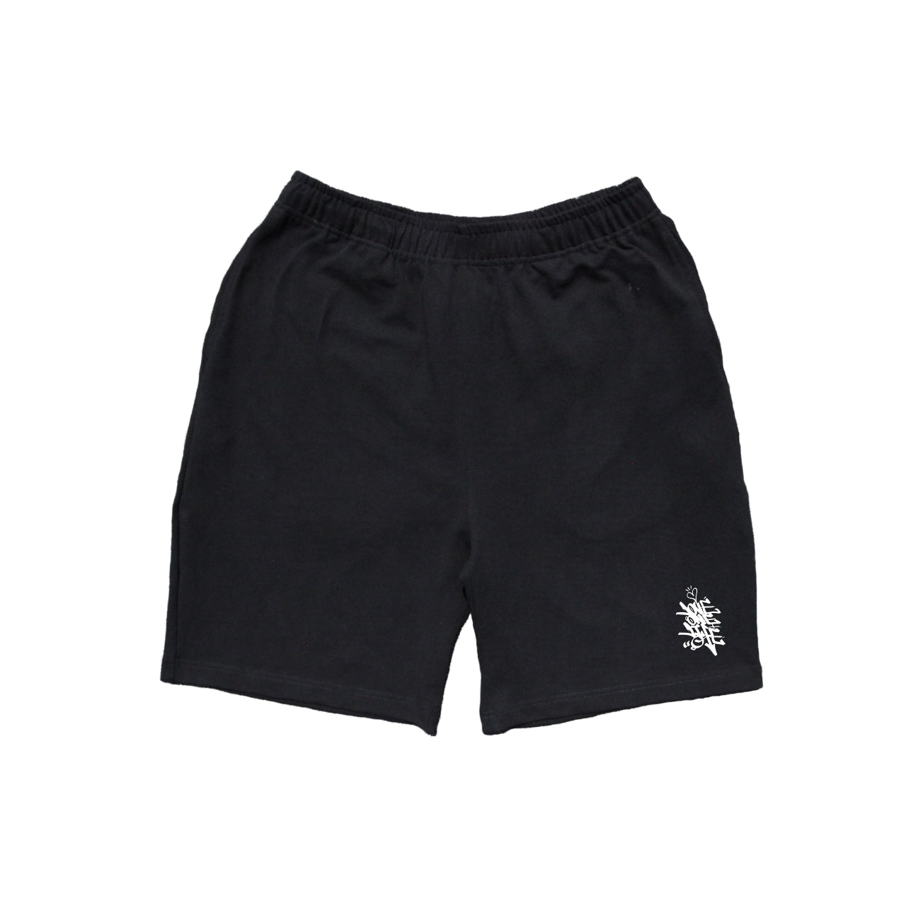 tagging heavy weight pants in black