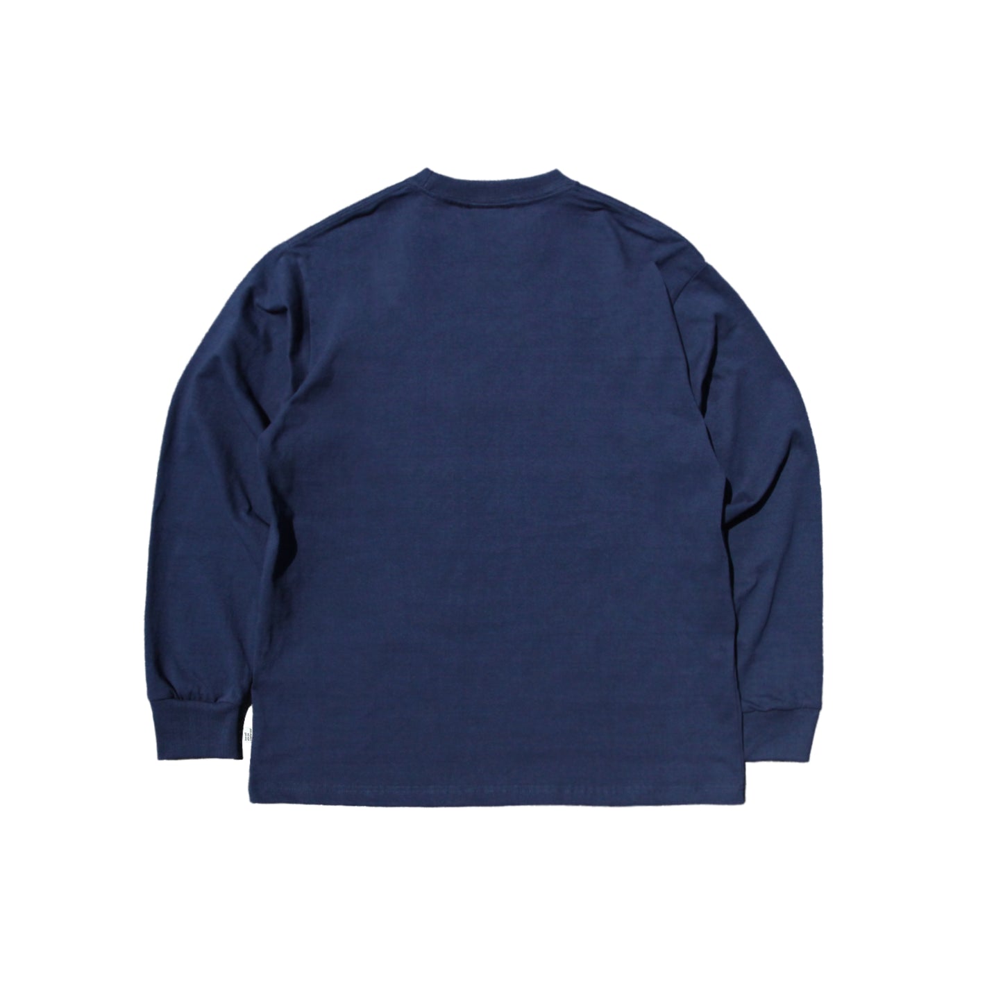 tagging LS tee in deep blue