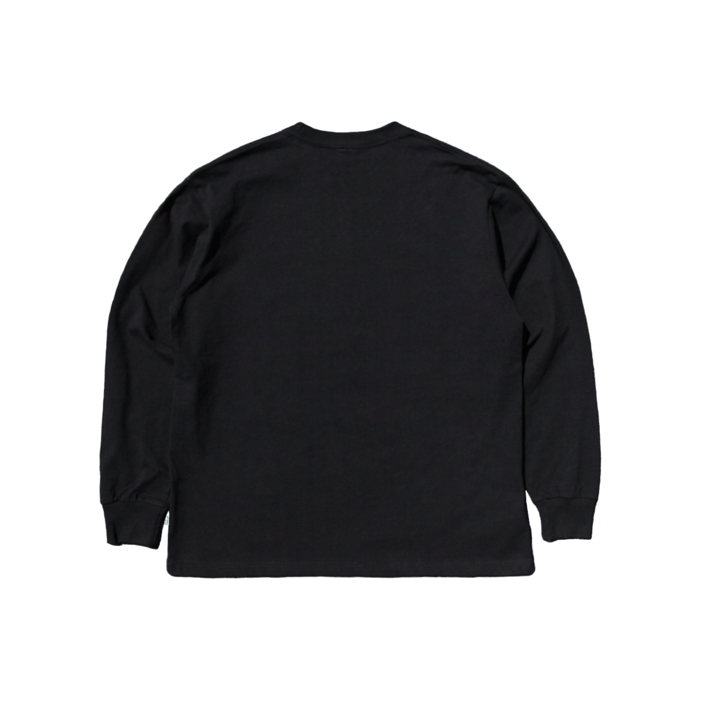 tagging LS tee in black
