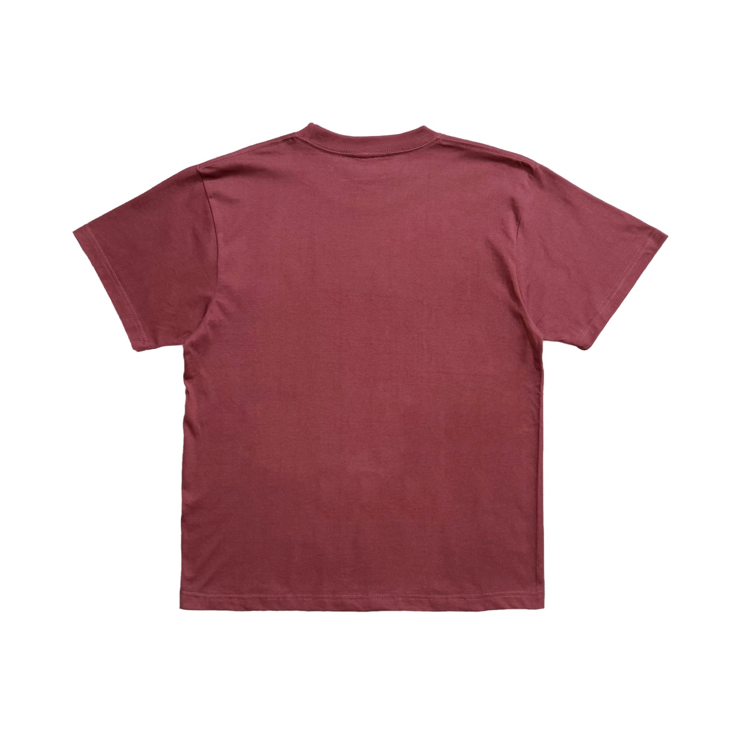 keep love tee in bordeaux