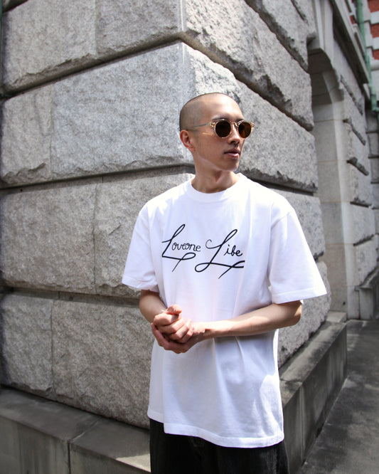 love one life tee in vintage white
