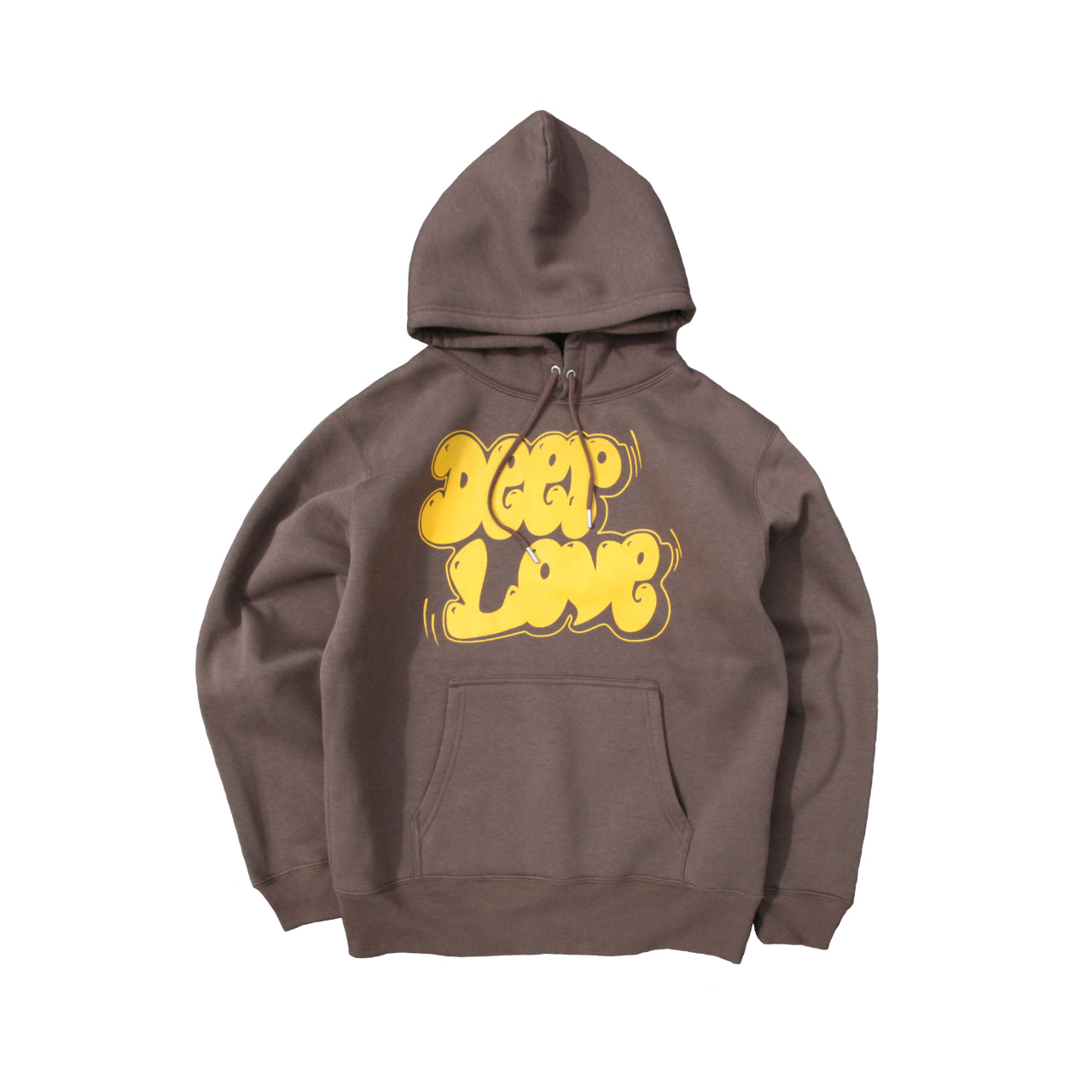 deep love hoodie in brown