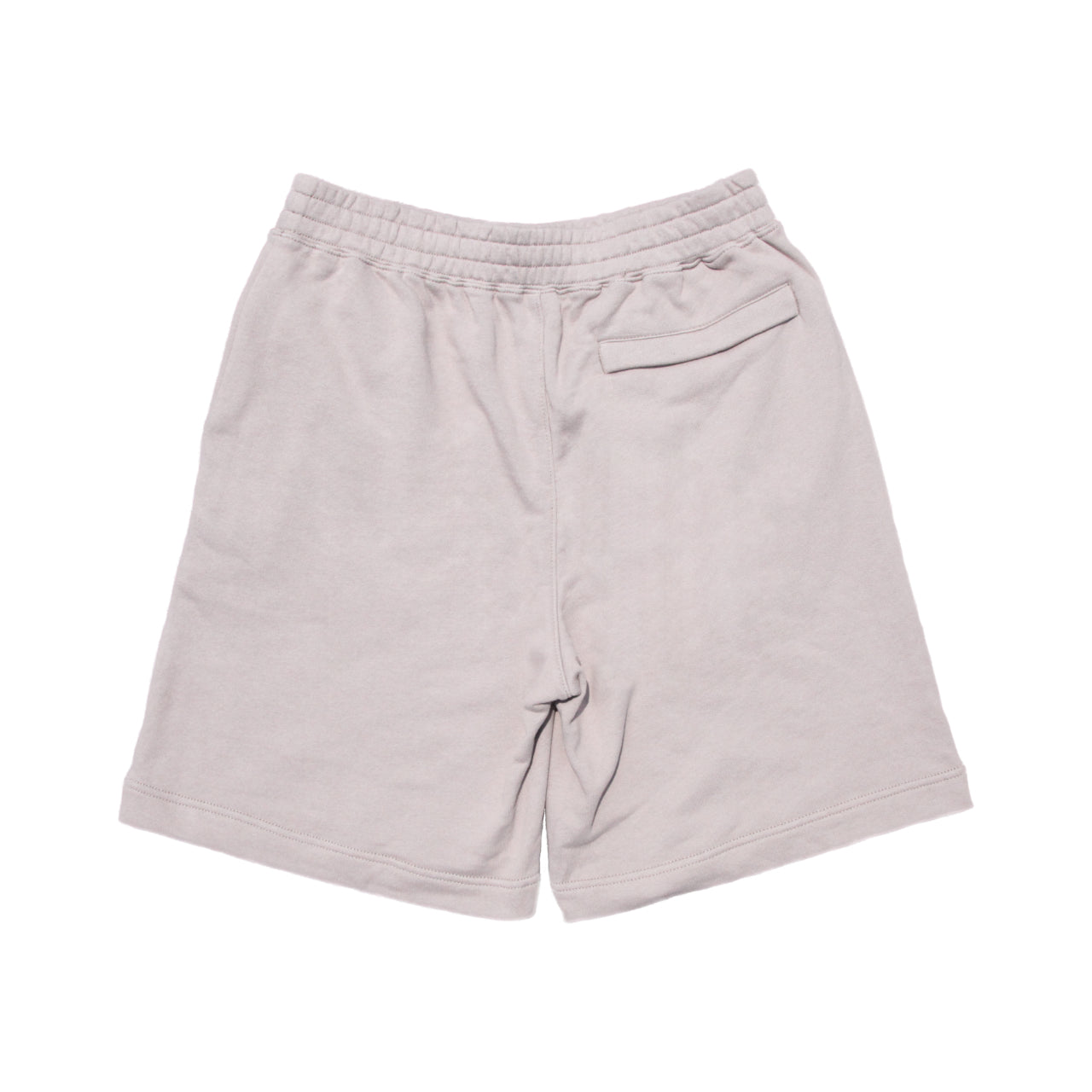 patch work half sweat pants in smoky beige