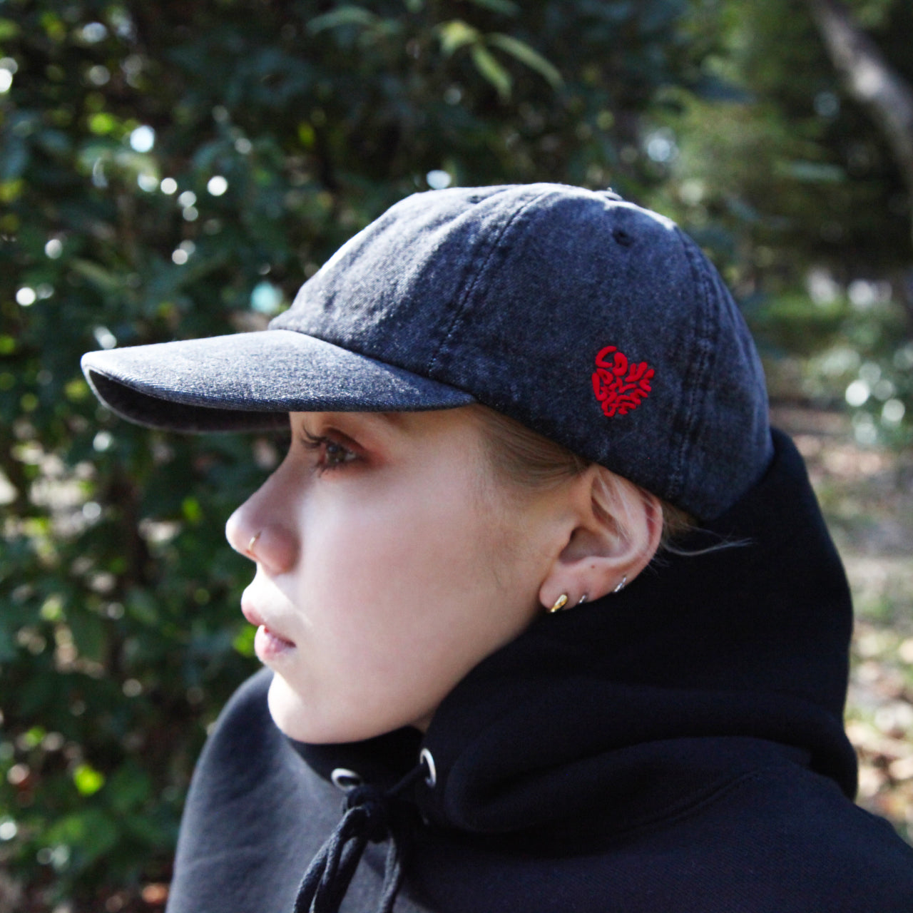 denim cap ice blue