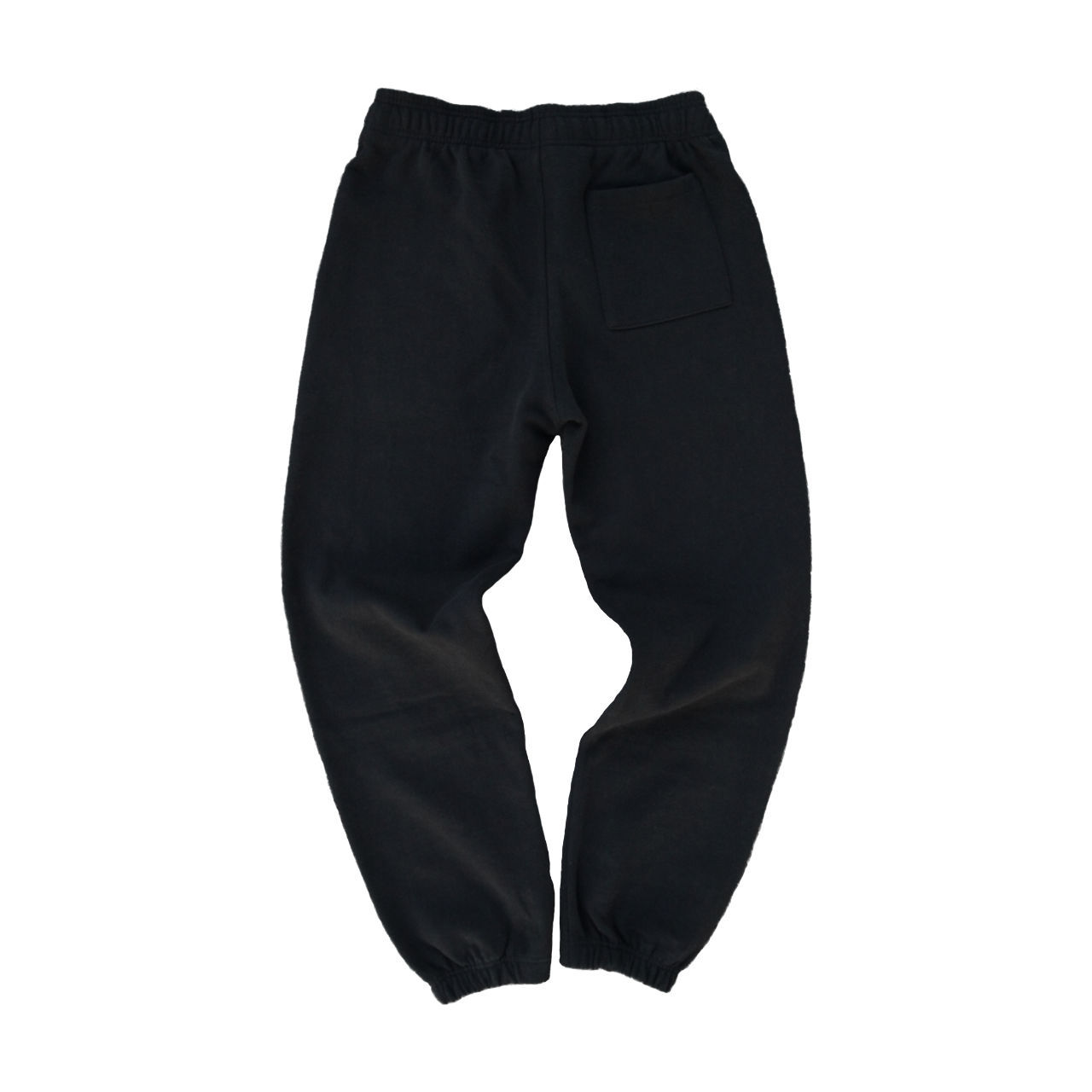 tagging sweat pants in black