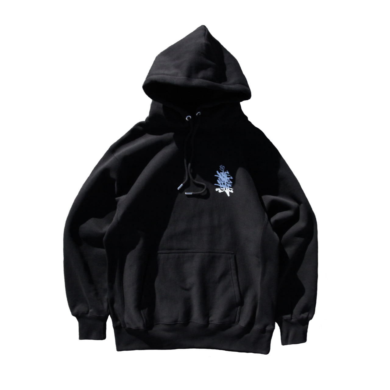 better soul reverse weave hoodie in black