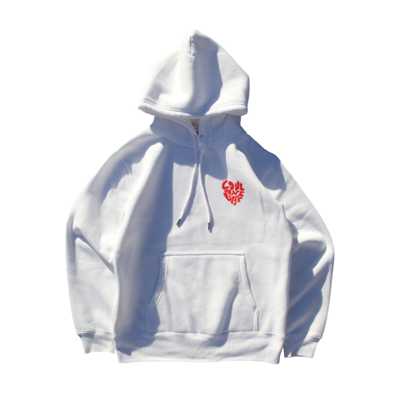 liberty hoodie in white