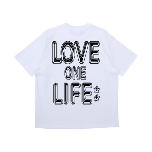 love one life tee in white