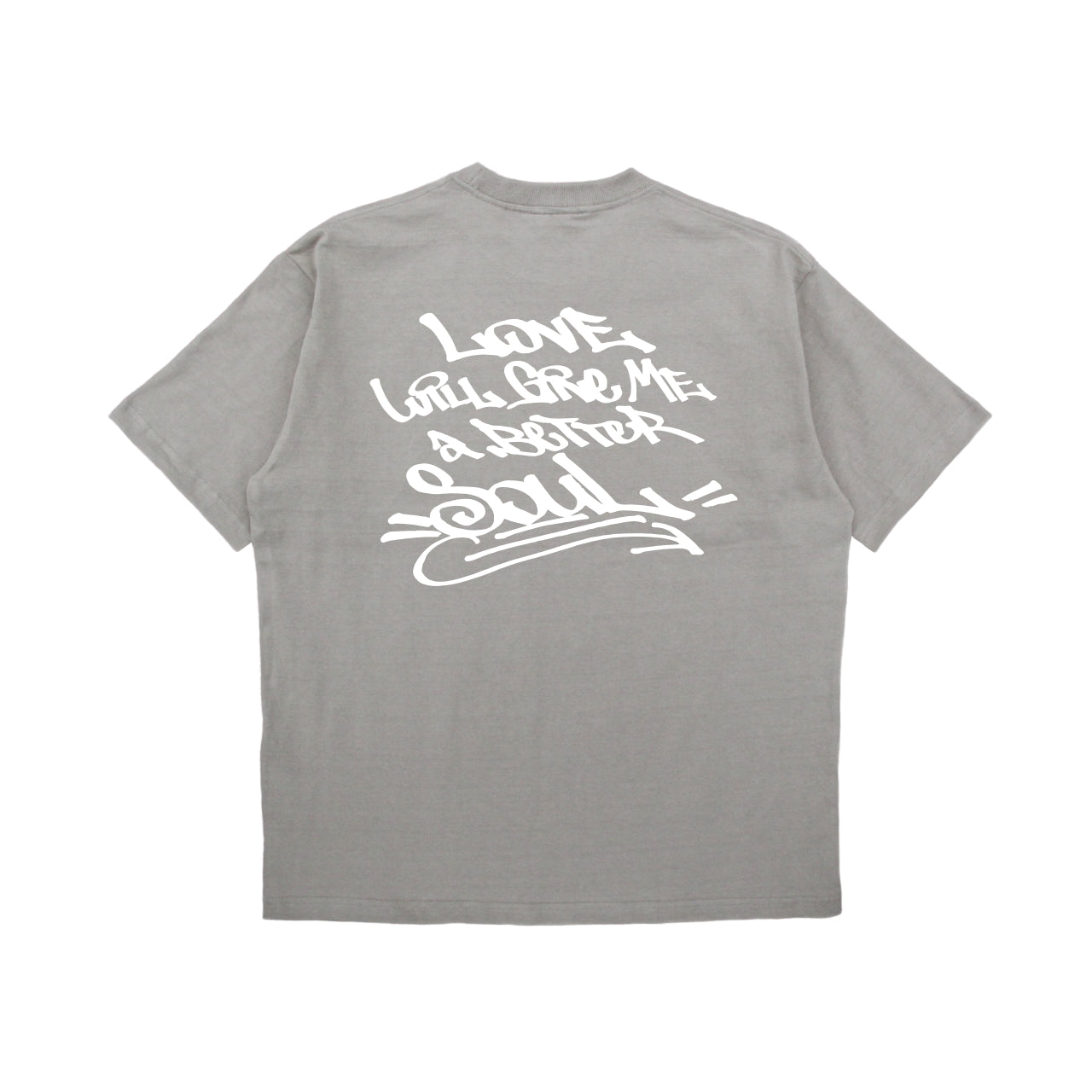 better soul tagging tee in greyish green