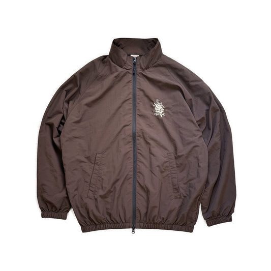 love one life nylon jacket in brown