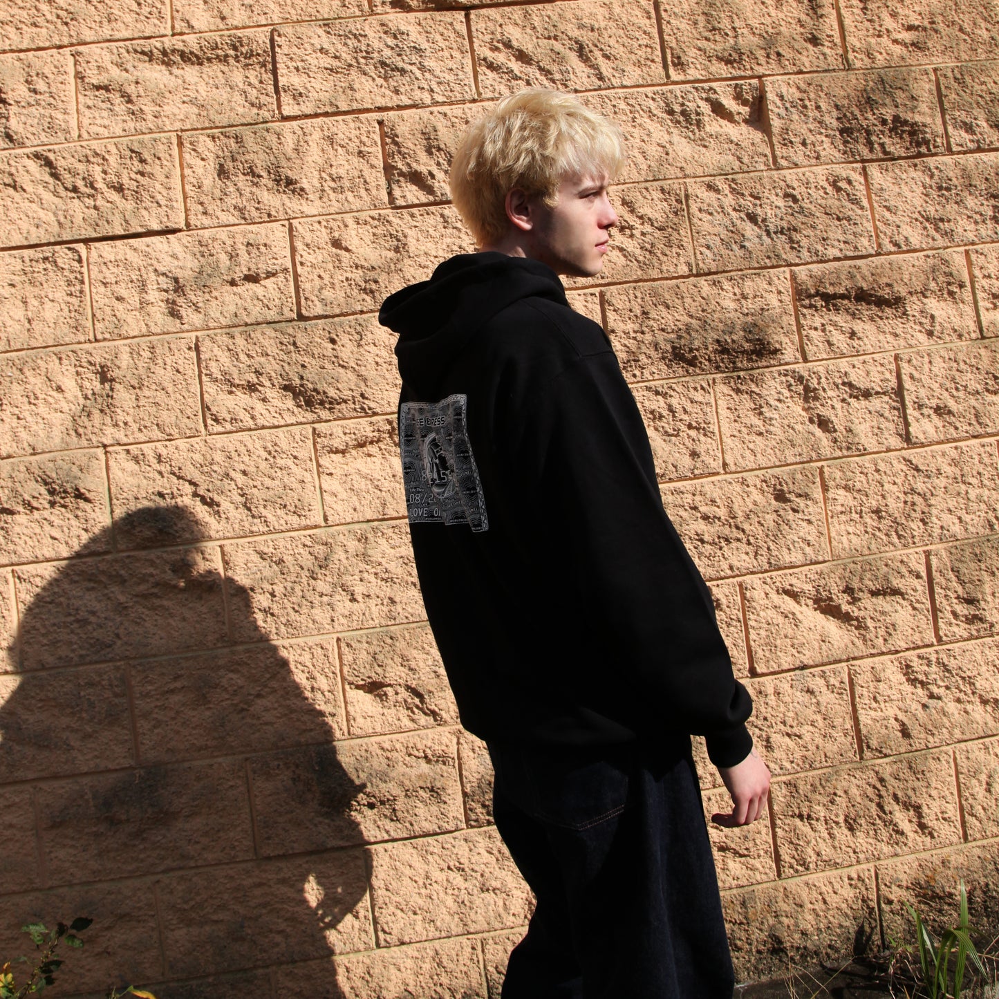 life express hoodie in black