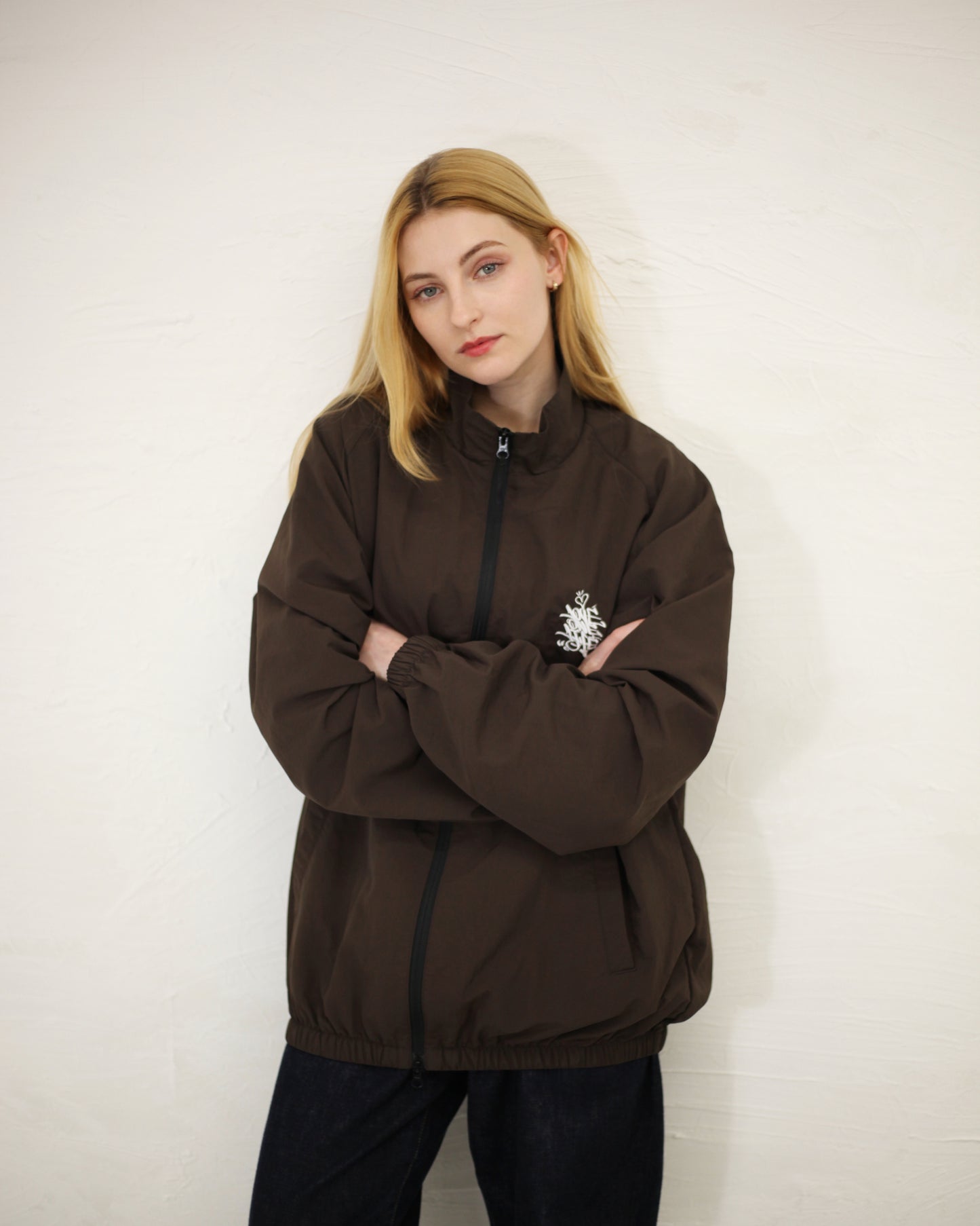 love one life nylon jacket in brown (3月16日 販売開始)