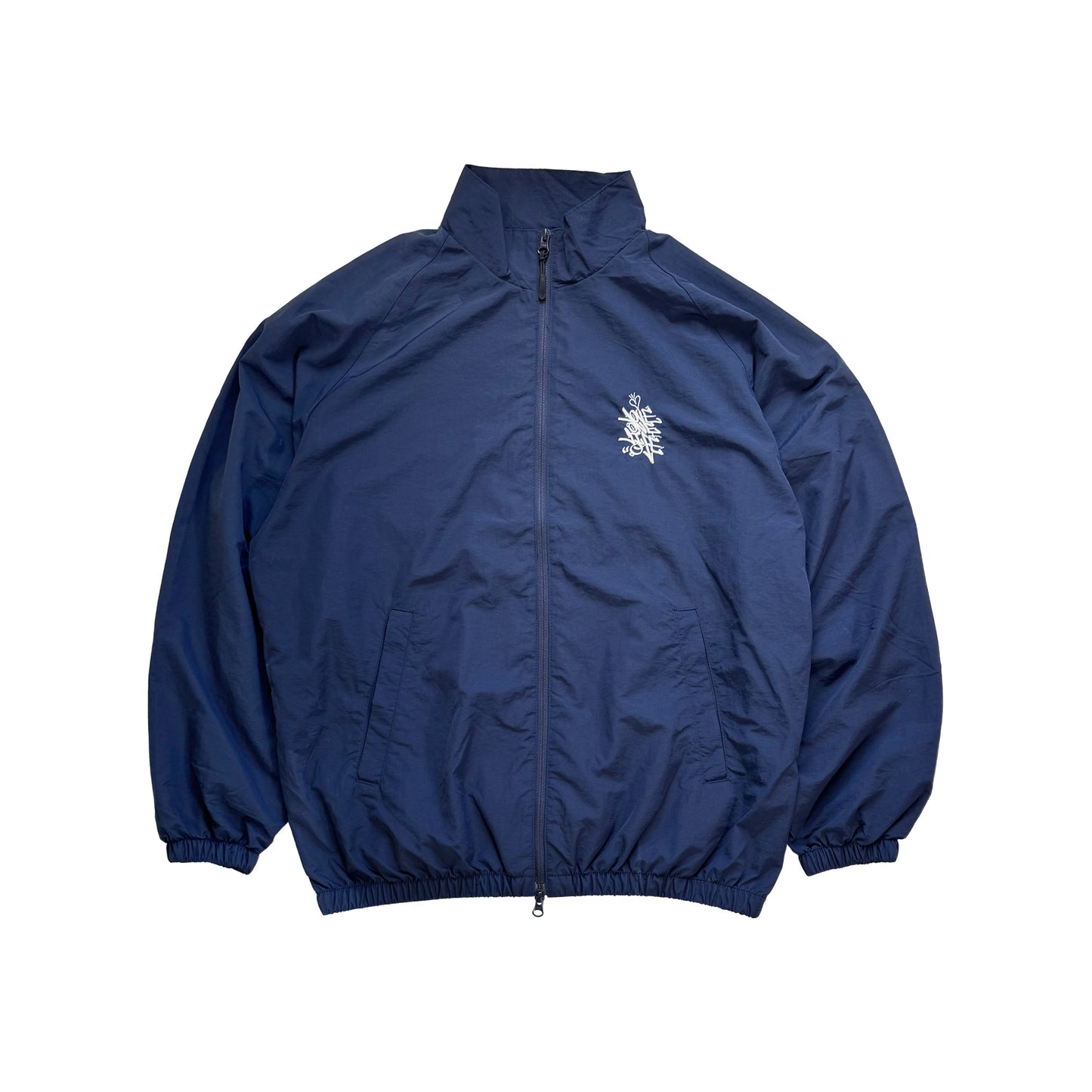 love one life nylon jacket in navy