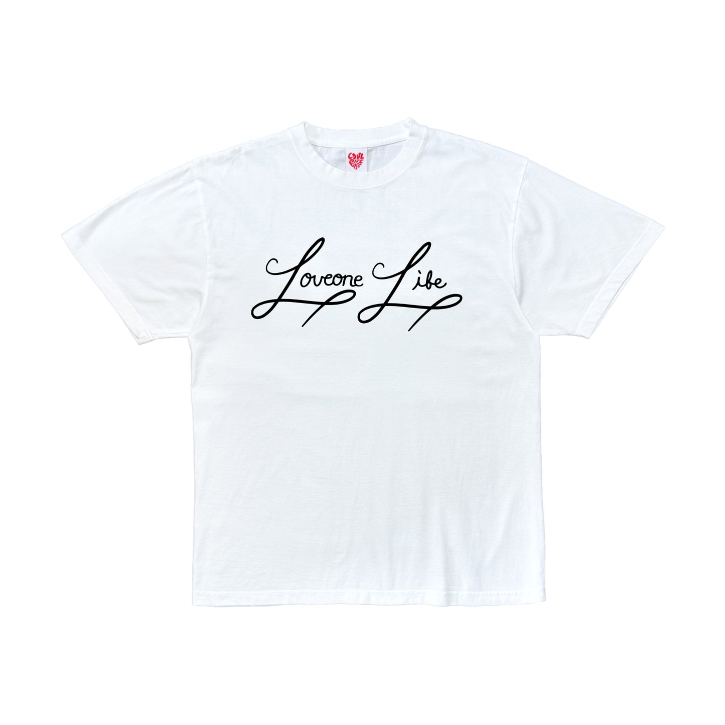 love one life tee in vintage white