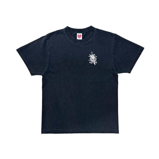 life is better with music tee in vintage black