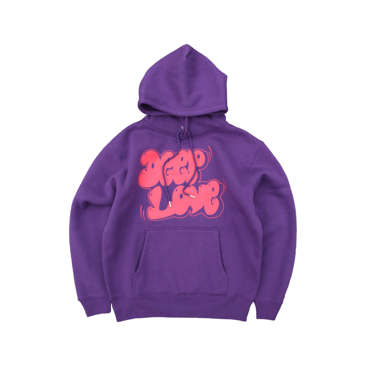 deep love hoodie in purple