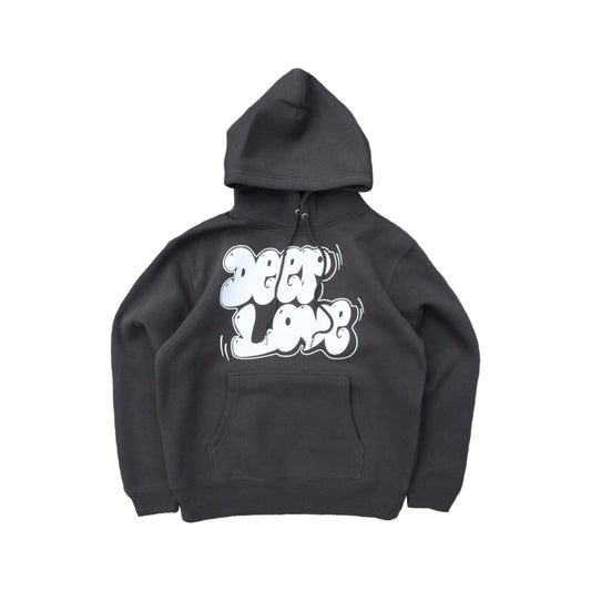 deep love hoodie in sumi