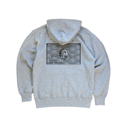 life express hoodie in gray