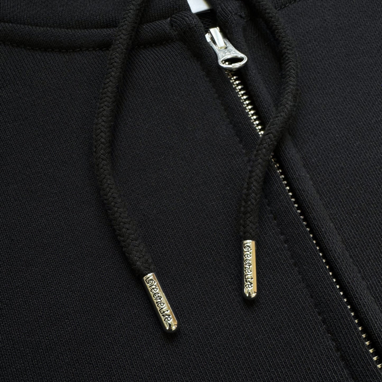 life express hoodie in black