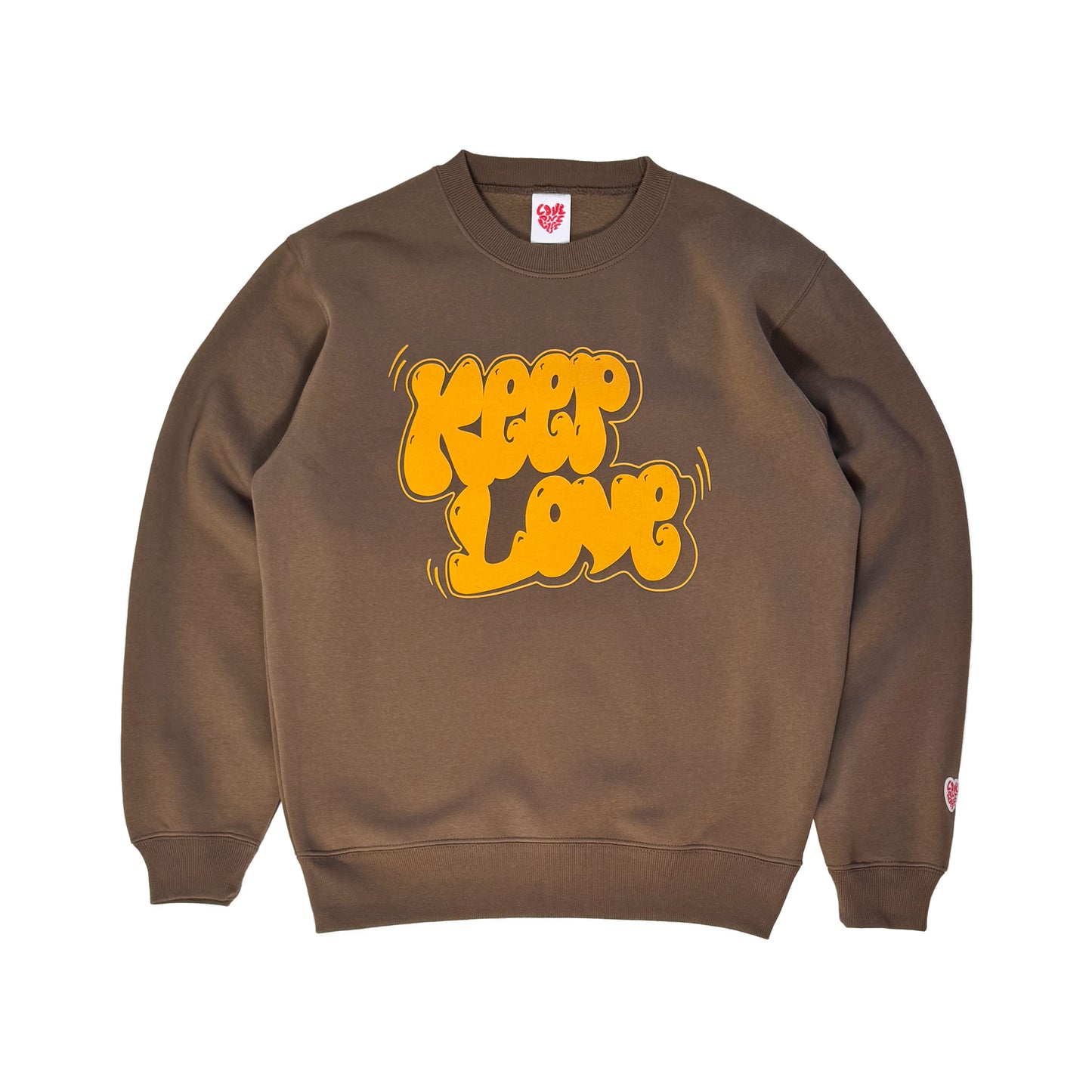 keep love sweater in brown