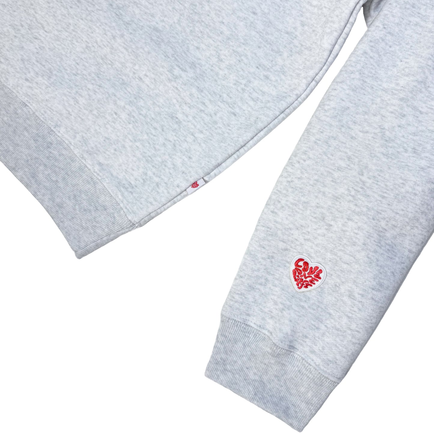 keep love sweater in gray