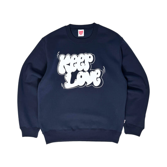 keep love sweater in navy